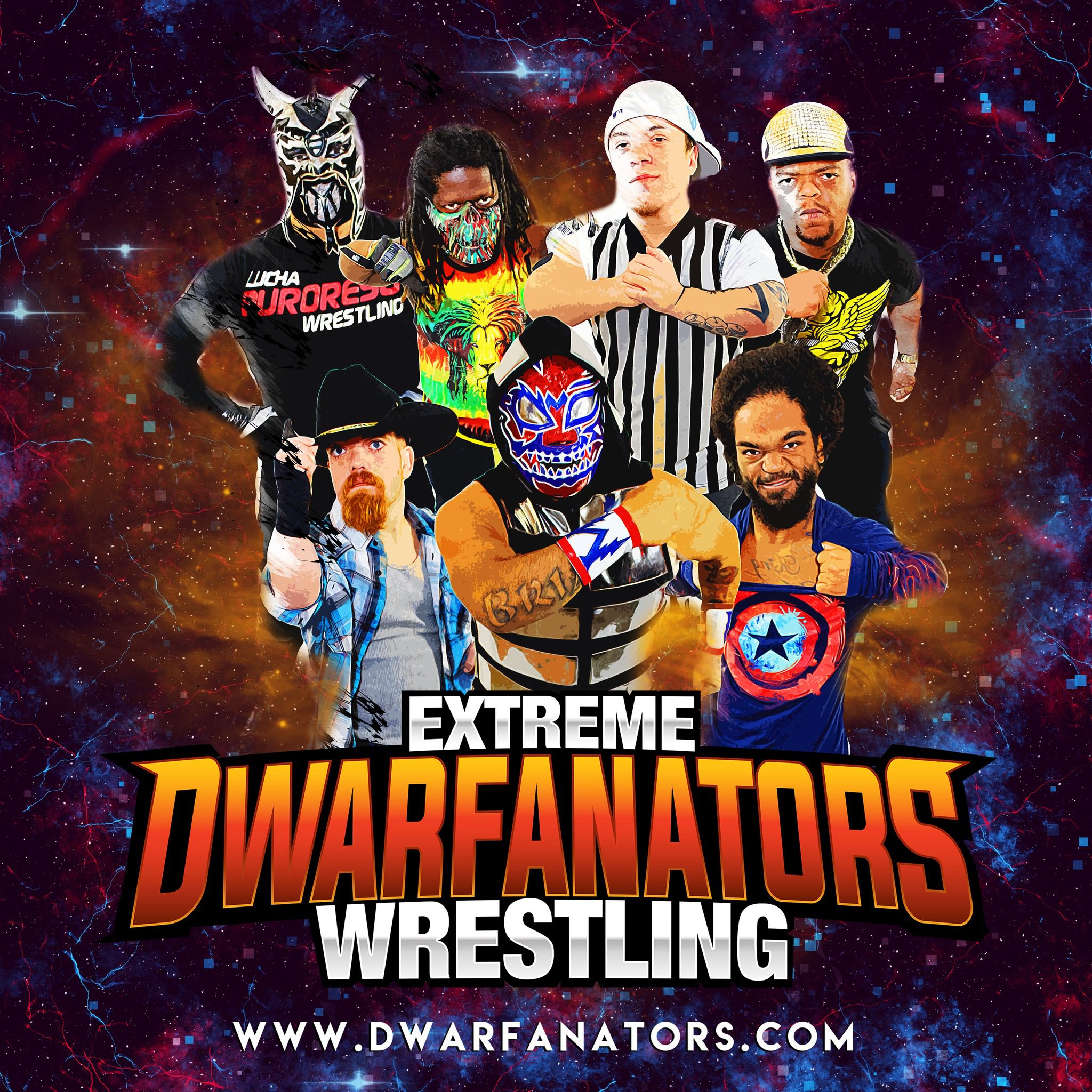 Extreme Dwarfanators Wrestling Visit Enid Oklahoma